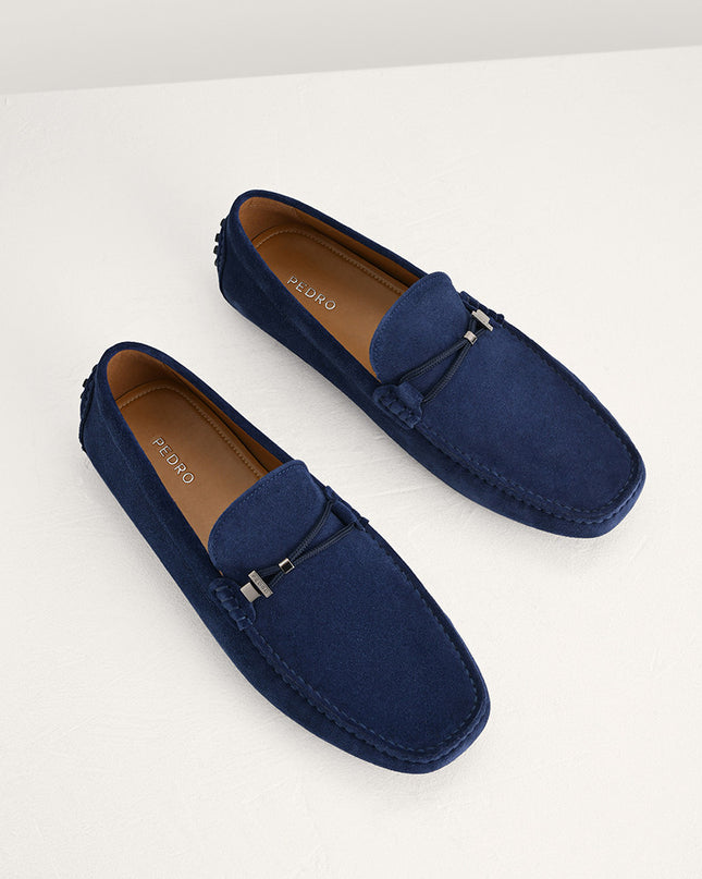 Leather Moccasins with Rope Detailing