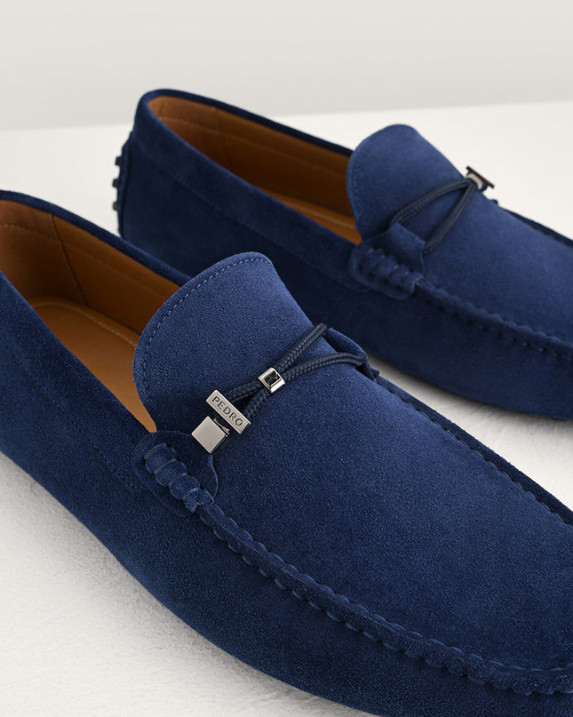 Leather Moccasins with Rope Detailing