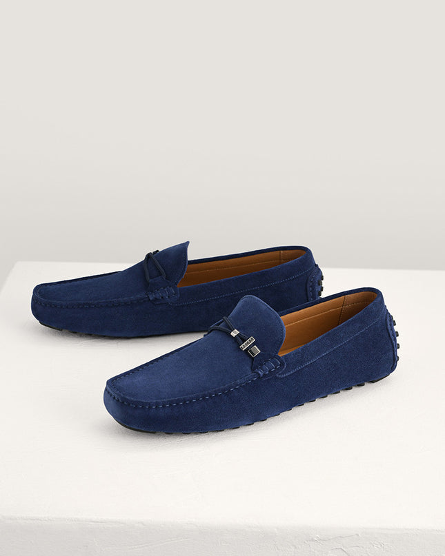 Leather Moccasins with Rope Detailing