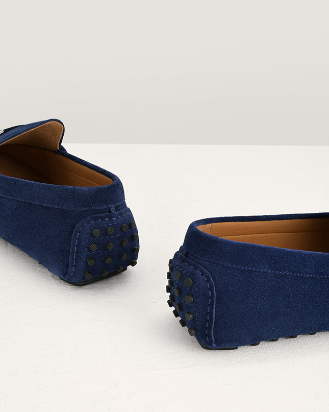 Leather Moccasins with Rope Detailing