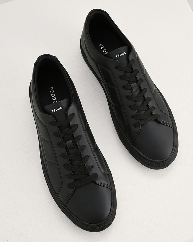 Quilted Court Sneakers