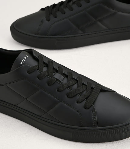 Quilted Court Sneakers