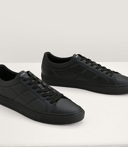 Quilted Court Sneakers