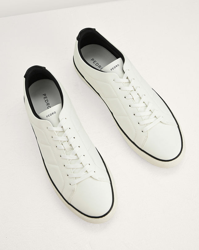 Quilted Court Sneakers