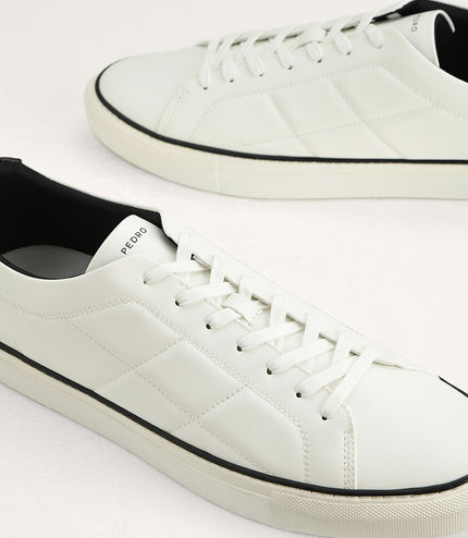 Quilted Court Sneakers
