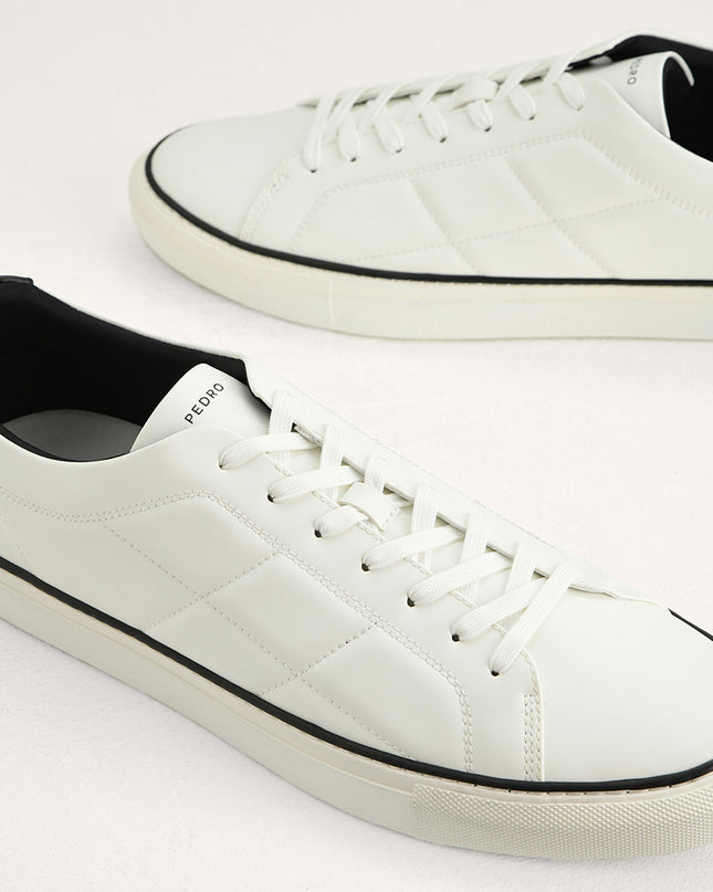 Quilted Court Sneakers
