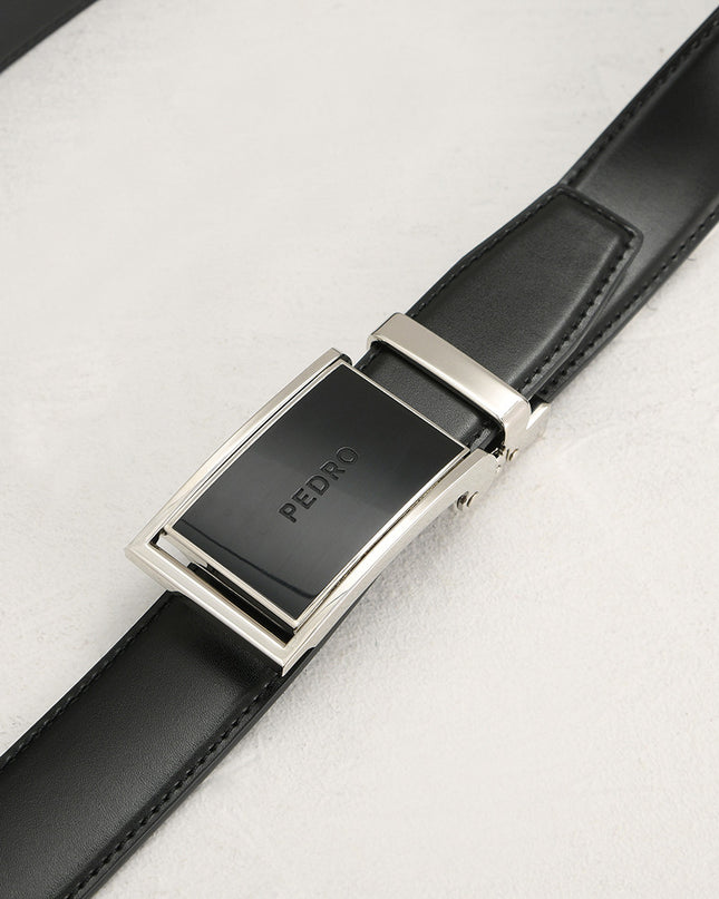 Leather Automatic Buckle Bag