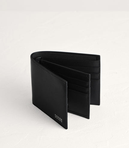 Leather Bi-Fold with Flip
