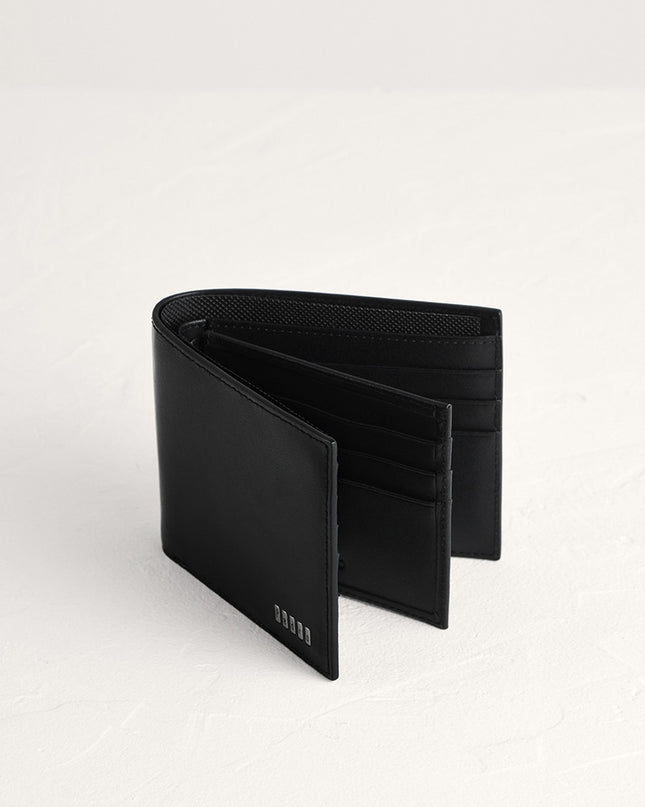 Leather Bi-Fold with Flip