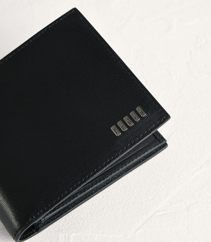 Leather Bi-Fold with Flip