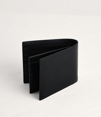 Leather Bi-Fold with Flip
