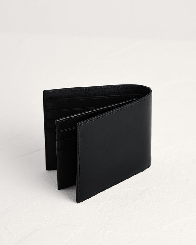 Leather Bi-Fold with Flip