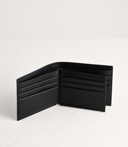 Leather Bi-Fold with Flip