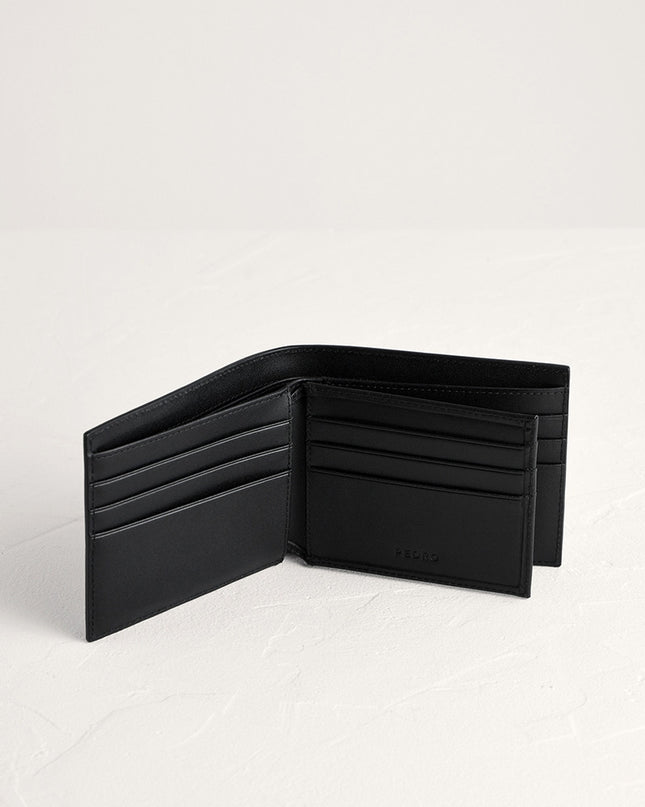 Leather Bi-Fold with Flip