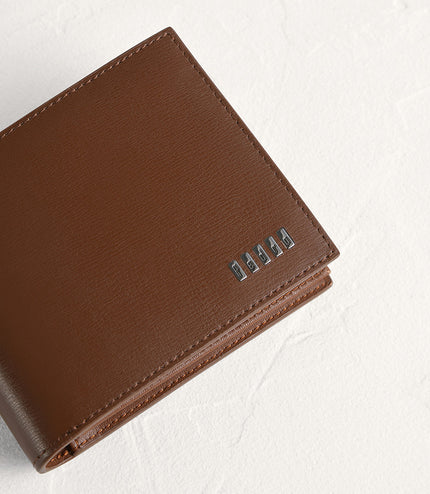 Leather Bi-Fold with Flip