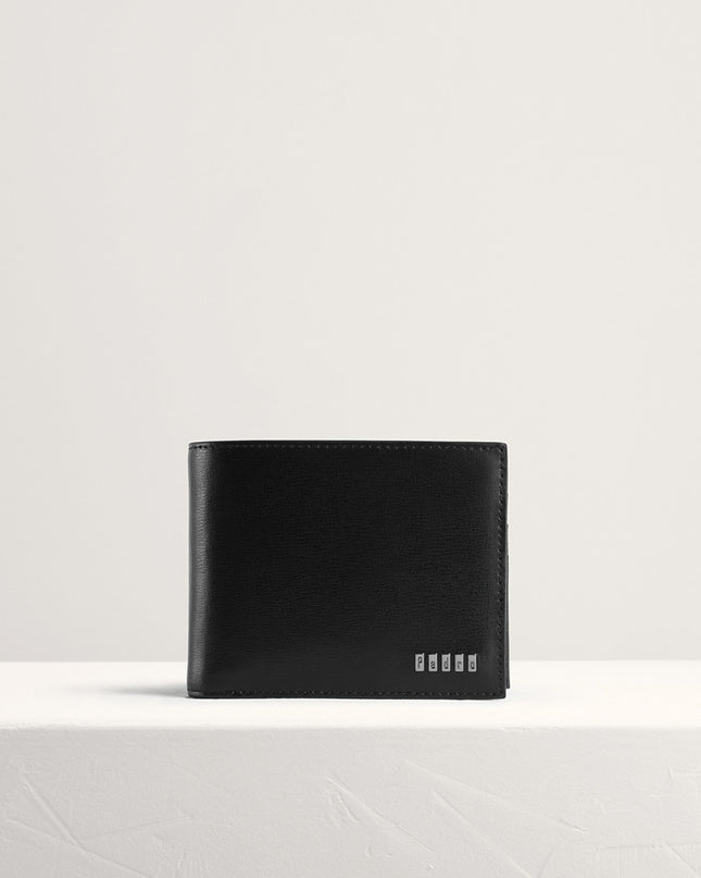 Leather Bi-Fold with Flip