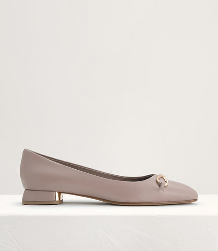 Suede Leather Ballerina Flats