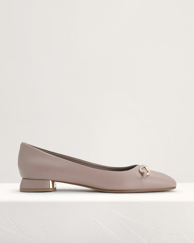 Suede Leather Ballerina Flats