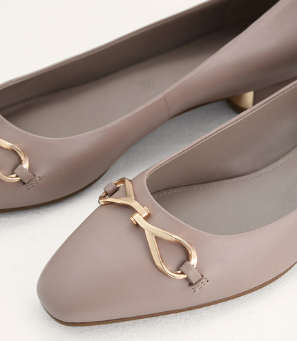 Suede Leather Ballerina Flats