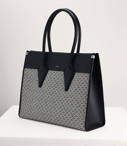 Structured Canvas Tote