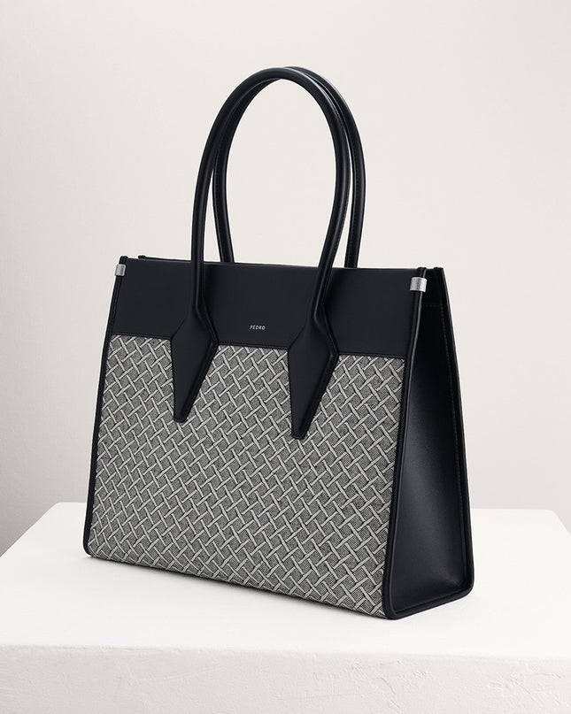 Structured Canvas Tote