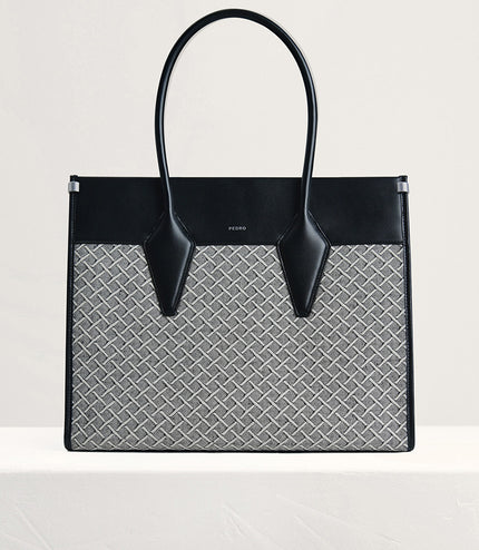 Structured Canvas Tote