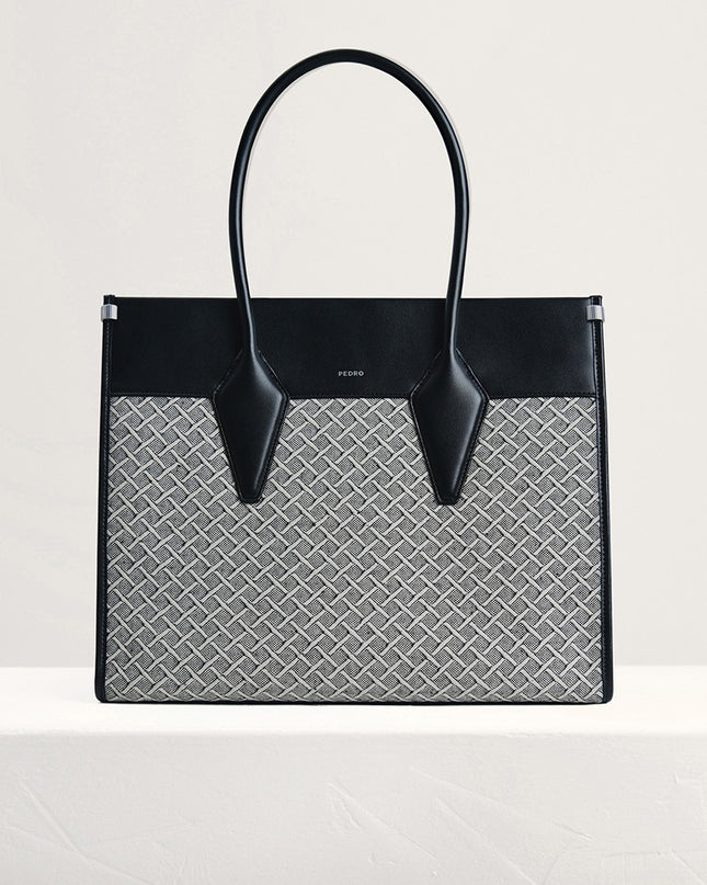 Structured Canvas Tote