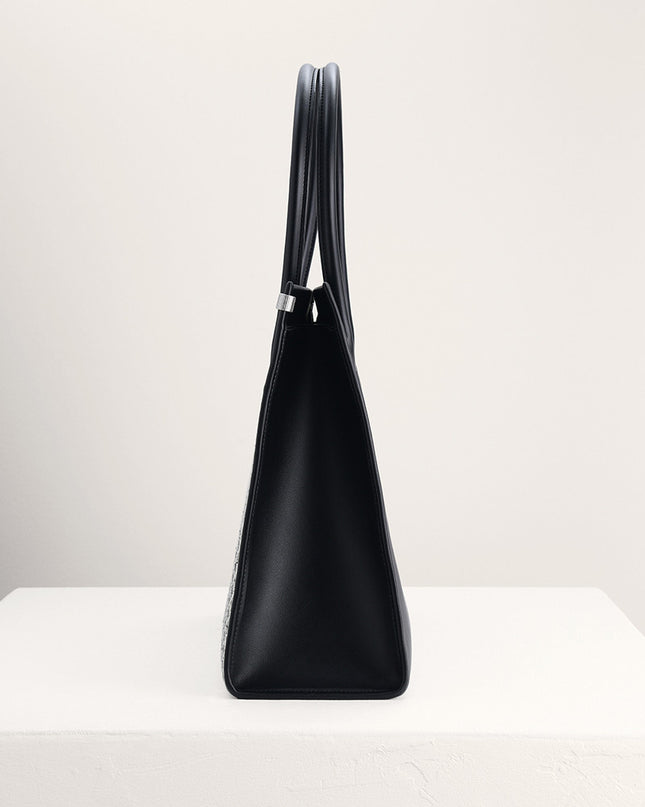 Structured Canvas Tote