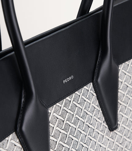 Structured Canvas Tote