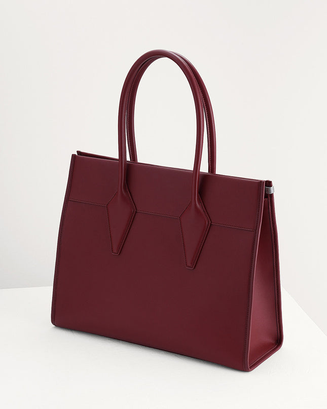 Structured Canvas Tote