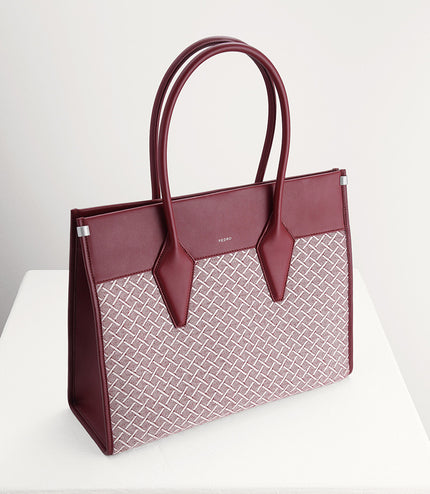 Structured Canvas Tote