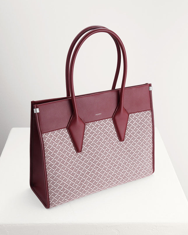 Structured Canvas Tote