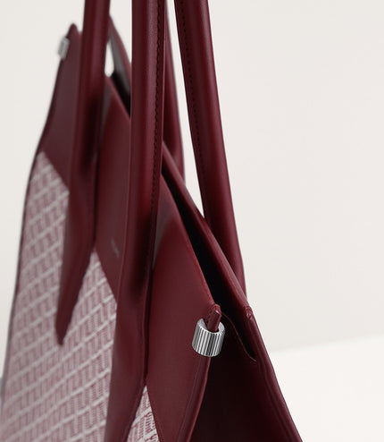 Structured Canvas Tote