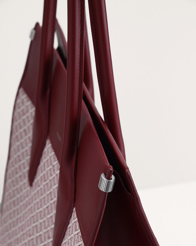 Structured Canvas Tote