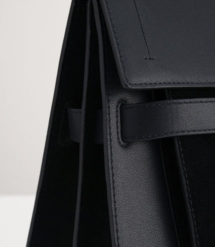 Leather Top Handle Bag