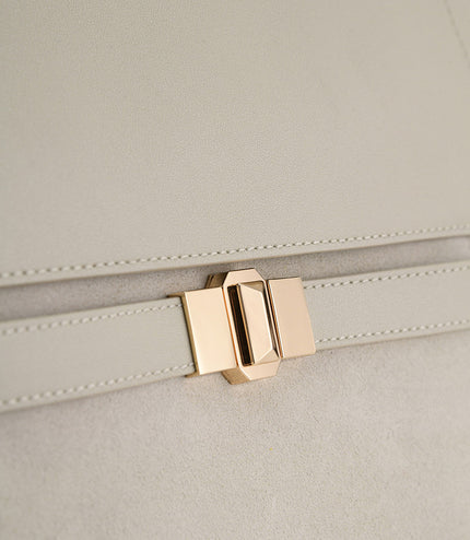 Leather Top Handle Bag