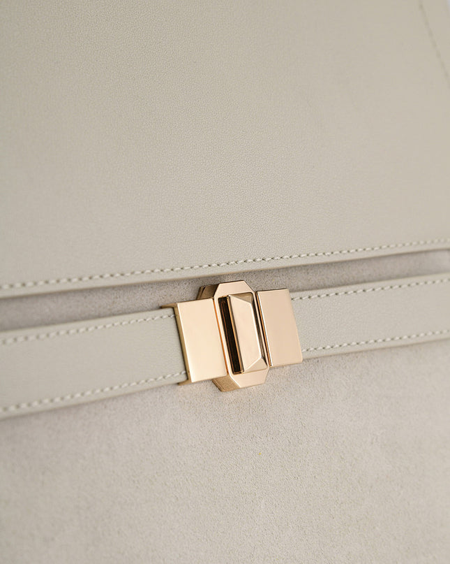Leather Top Handle Bag