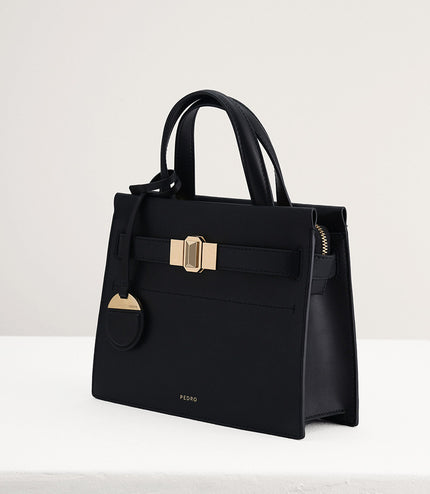 Leather Small Top Handle Bag