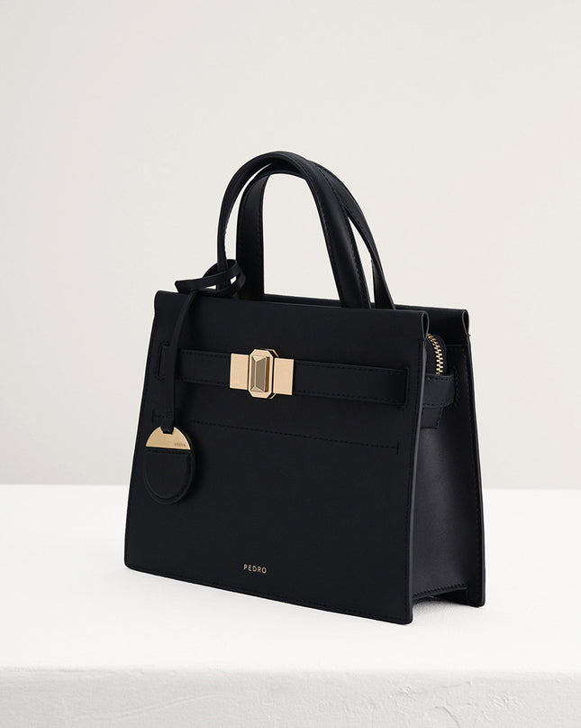 Leather Small Top Handle Bag