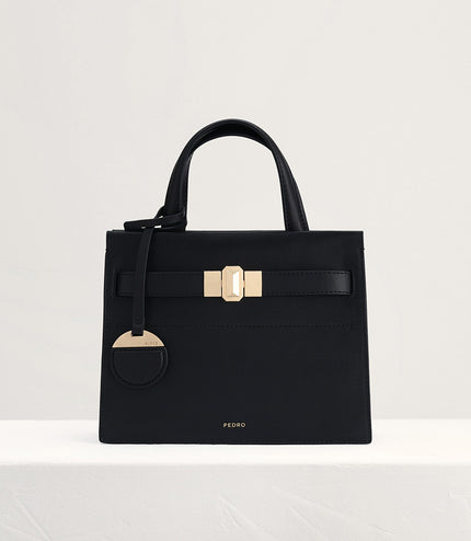 Leather Small Top Handle Bag