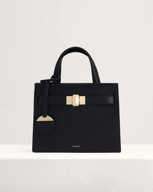 Leather Small Top Handle Bag