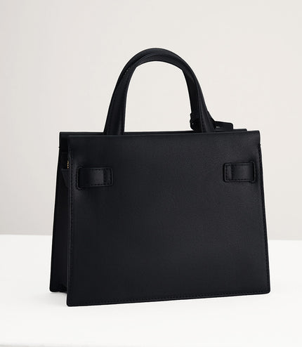 Leather Small Top Handle Bag