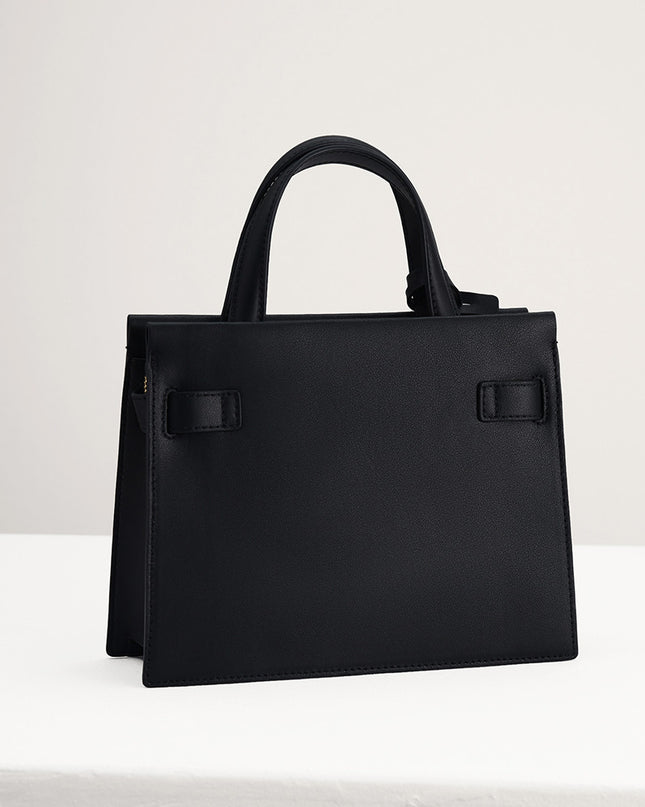 Leather Small Top Handle Bag