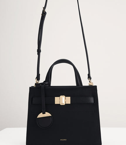 Leather Small Top Handle Bag