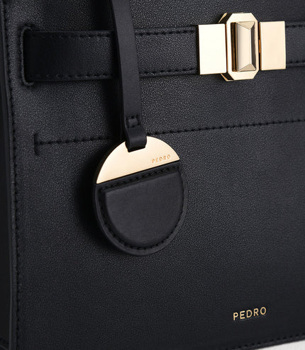 Leather Small Top Handle Bag