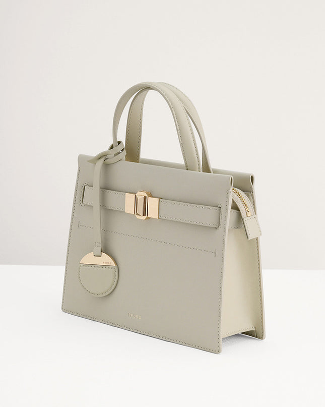Leather Small Top Handle Bag