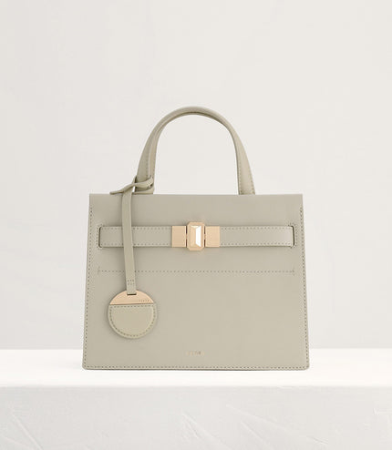 Leather Small Top Handle Bag