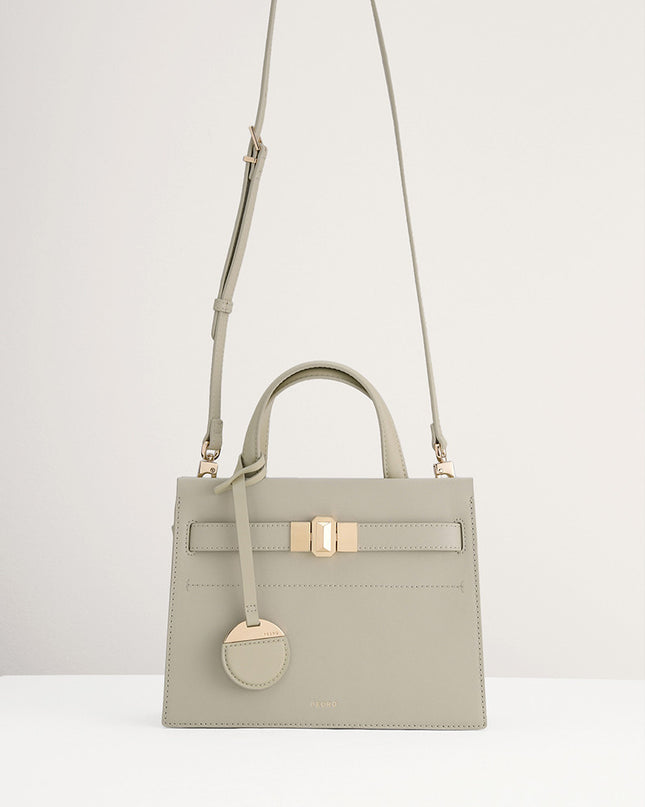 Leather Small Top Handle Bag