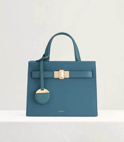 Leather Small Top Handle Bag