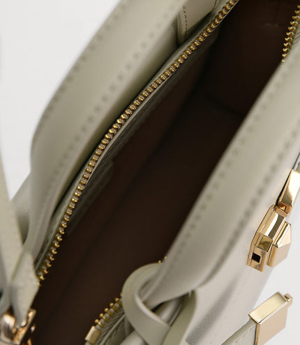 Leather Small Top Handle Bag